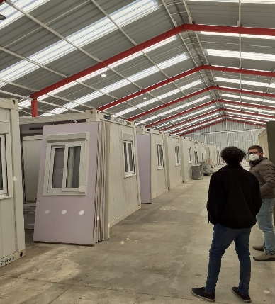 Comienza la instalación de habitaciones en el Campus Sur