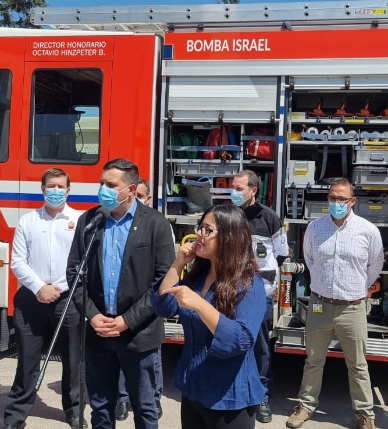 Bomberos de Chile y Senadis lanzan aplicaciones para el rescate de personas con discapacidad