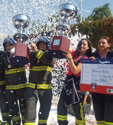 Chillán y Antofagasta se coronaron ganadores de la Gran Final del Desafío Bomberos de Chile 2018