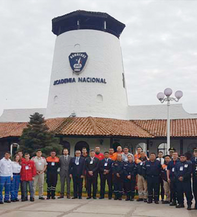 Comenzó III Curso Internacional Búsqueda y Rescate Urbano I y II