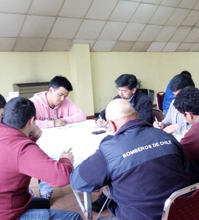 Charlas y estudio de psicología para Bomberos