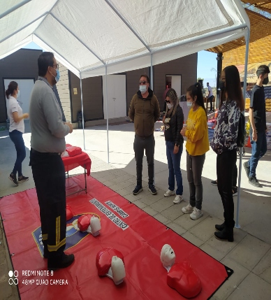 Campus de la Academia Nacional de Bomberos abrieron sus puertas para recibir a familiares de bomberos y bomberas