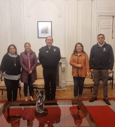 Agencia norteamericana USAID BHA junto a Bomberos de Chile y la ANB estrechan lazos de cooperación