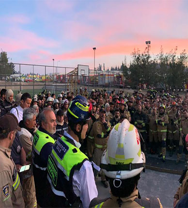 Sistema Nacional de Operaciones realiza importante ciclo de charlas junto a Academia Nacional de Bomberos