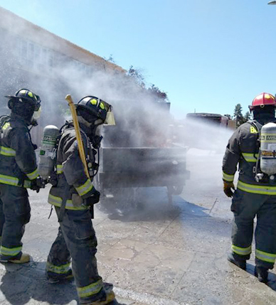 Actividades de la Academia Nacional de Bomberos el 12 y 13 de enero