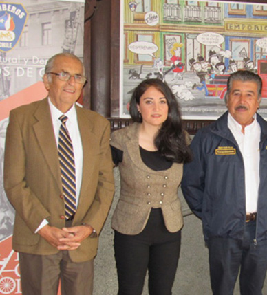 Presentación de la exposición “¡Agua, Fuego y Buen Humor!” de Tina Fuentes en Valparaíso