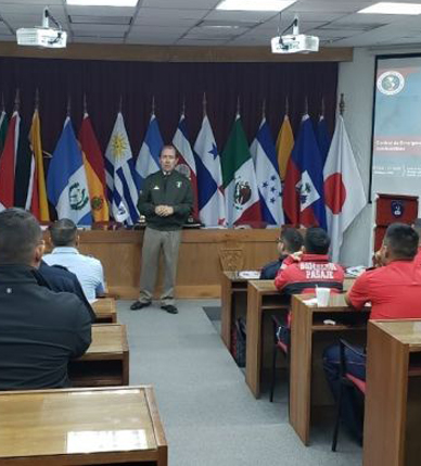 Rector de la ANB inauguró curso Control de Gases Combustibles para integrantes de la OBA